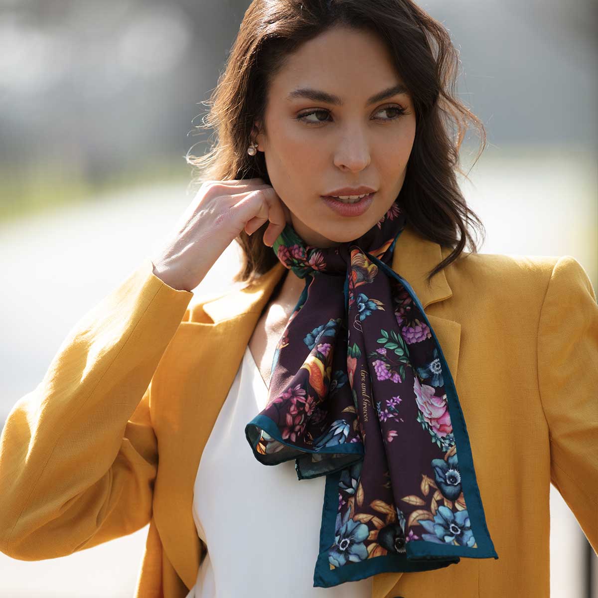 Clare Haggas | Ladies Silk Scarves